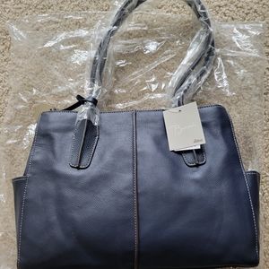 Borsela by Hobo International Leather Shopper Tote